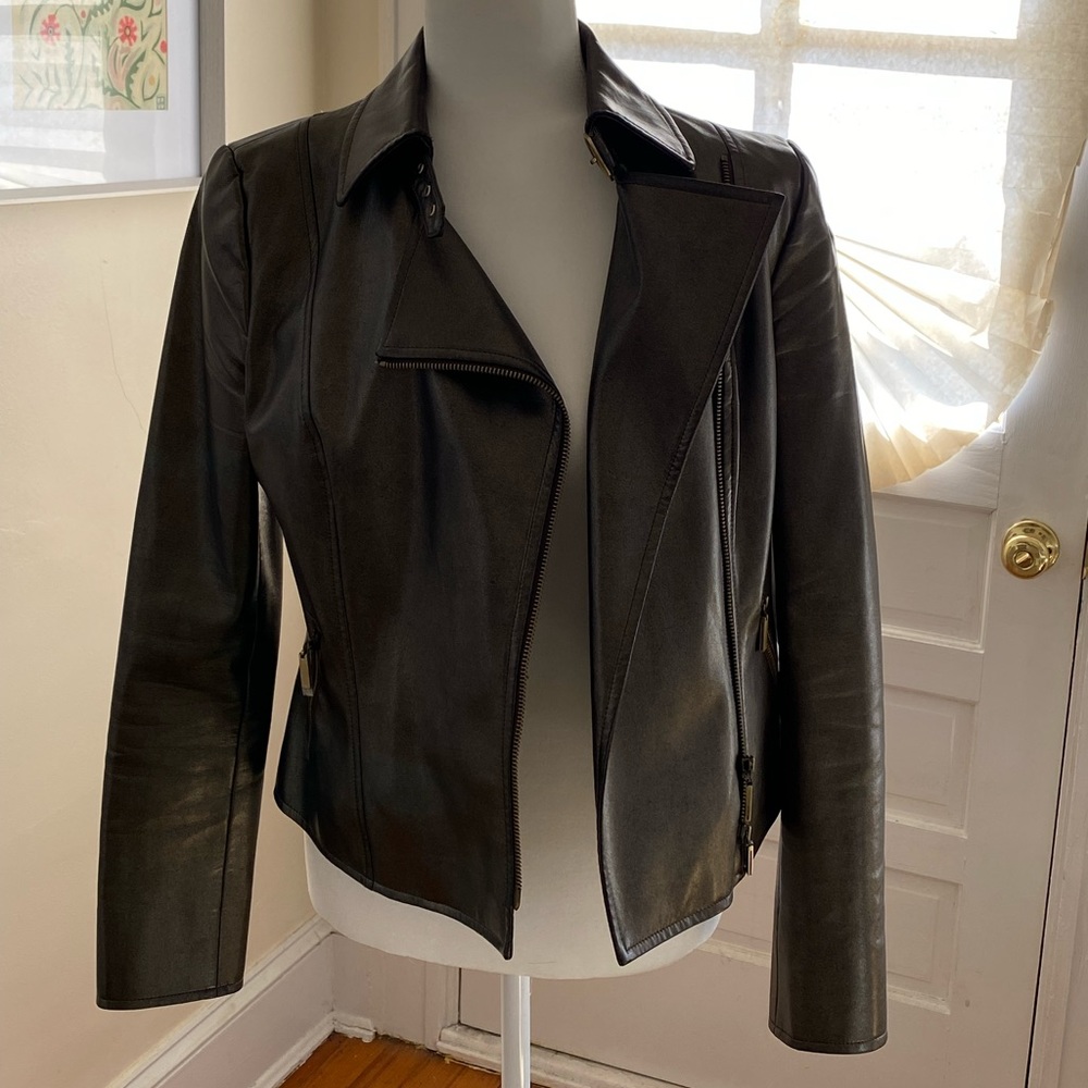 Faux leather jacket W by Worth